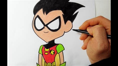 dibujos de robin